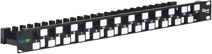 ICC 24 Port Blank Keystone 1U Patch Panel