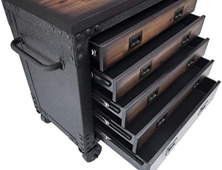 duramax 36 in rolling tool chest with wood, package contents