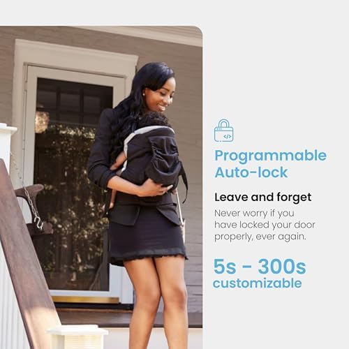 Lockly Secure Pro Zeno Wi-Fi Deadbolt Smart Lock with Apple Home Key