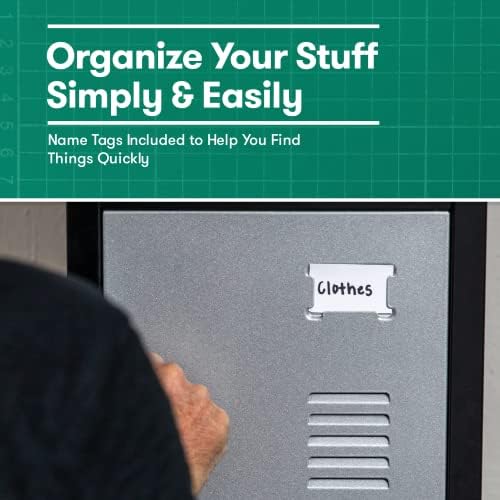 locker storage cabinet - 6 metal wall lockers, view 9
