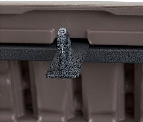 Plastic Development Group Deck Box, Standard Close, Driftwood, 105 Gal