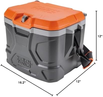 Klein Tools 55600 Work Cooler, 17-Quart Lunch Box