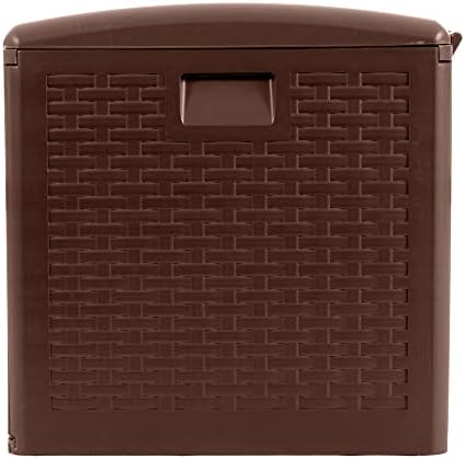 Plastic Development Group Outdoor Deck Box, Standard Close, Java, 73 Gal