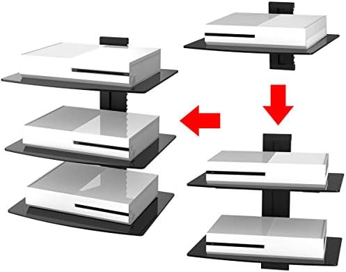 suptek 3 floating shelf wall bracket, view 10