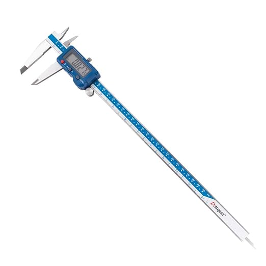 Dasqua 12”/300mm Digital Caliper, Stainless Steel Precision Measuring Tool