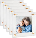 ArtToFrames 14x14 Inch Double Panel Floating Acrylic Picture Frame comes (5 Pack)