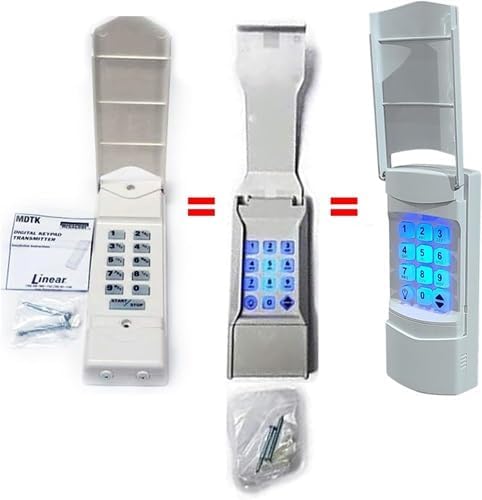 linear nmtk dnt00094 wireless keypad – replaces old, close-up detail
