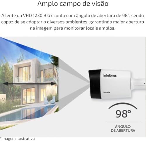 intelbras bullet vhd 1230b g7 full hd camera, package contents