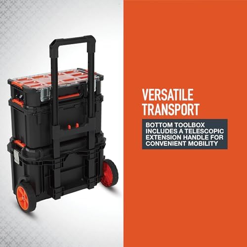 Ironton Light-Duty Modular Rolling Toolbox System