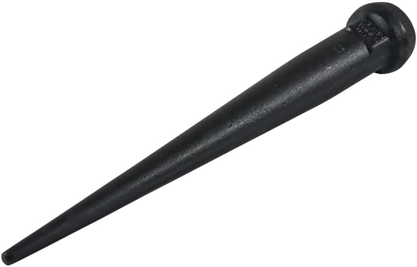 Klein Tools Canvas Bucket with Molded Bottom Holds 75-Pound Load and Klein Tools 1-1/16-Inch Broad-Head Bull Pin Forged from Heat-Treated Steel