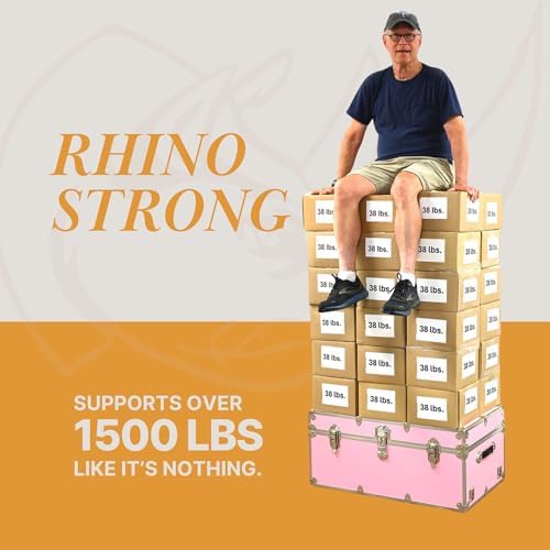 Rhino Classic Large Trunk for Camp & College, Dorm Storage Footlocker Chest
