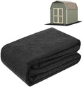 M METERXITY Outdoor Storage Shed Mat, 8.2x10.2 ft Shed Flooring Mat, Grey