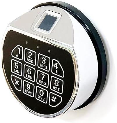 Biometric Gun Safe Lock Replacement, Digital Code Fingerprint Lock for Safe Box and Cabinet