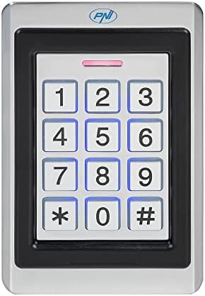 PNI DK110 Free Standing Outdoor and Indoor Access Control Keyboard IP54, Silver