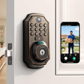 WiFi Video Smart Lock, 5-in-1 Keyless Entry for Front Door