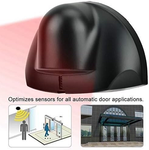 Universal Wired Microwave Motion Sensor Detector, 12-24V Automatic Door