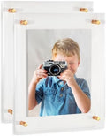 ArtToFrames 15x21 Inch Double Panel Floating Acrylic Picture Frame comes (2 Pack)