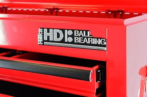 Hilka G208C6BBS BBS Heavy Duty 6 Drawer Tool Chest, Red