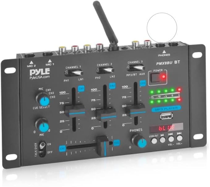 Pyle Wireless DJ Audio Mixer