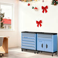 LARBANKE10 Drawer Rolling Tool Chest with Wheels,Locks & Waterproof Top