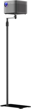 suptek 63.9” Extendable Projector Stand Against Wall Hidden Stand, 360°Swivel
