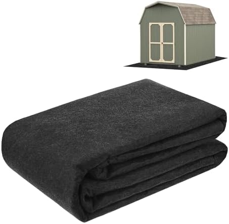 M METERXITY Outdoor Storage Shed Mat, 7x8.2 ft Shed Flooring Mat, Grey
