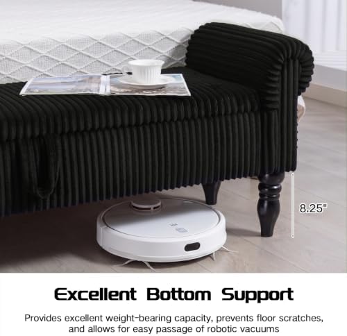 60" Storage Bench for Bedroom,End of Bed Bench with Storage