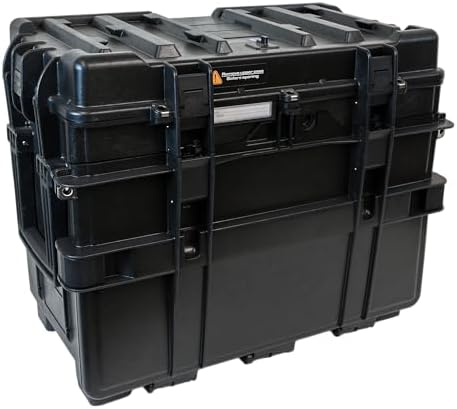 Gray Tools Mobile Tool Chest With Drawers, Military Grade, Certified to MIL standard 8140 level J, STANAG 4280 and IP 67, Waterproof, Stackable, Lockable, Impact Resistant