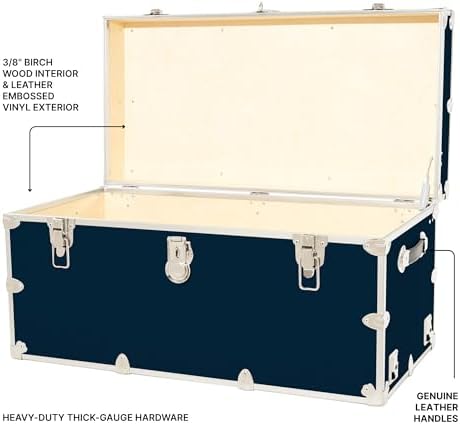 Rhino Classic XXL Storage Trunk, College Dorm Chest, Bench, Coffee Table