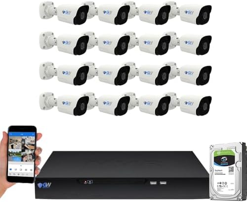 gw security 16 channel 4k ndaa & taa shown in use