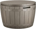 YITAHOME 33 Gallon Round Deck Box