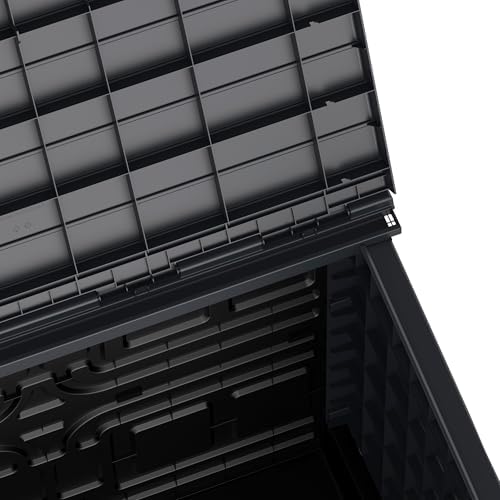 Duramax Storeaway 4 ft. 3 in. x 2 ft. 5 in. x 3 Ft 7 in. Resin Horizontal Outdoor Storage Shed Gray