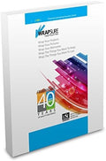 USI WrapSure Thermal Laminating Pouches/Sheets, Menu Size, 7 Mil Thick (100-Pack)