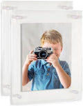 ArtToFrames 15x30 Inch Double Panel Floating Acrylic Picture Frame comes (2 Pack)