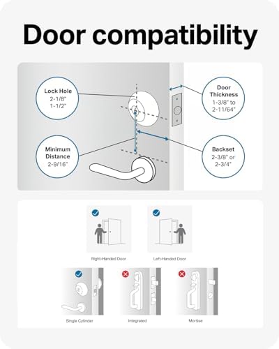 Tapo Smart Door Lock Wi-Fi Deadbolt, Palm & Fingerprint Recognition, DL130
