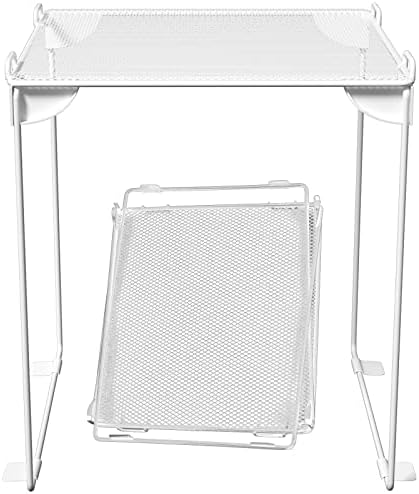Neudeco Locker Shelf 2 Pack - Organizer for School Gym Office - White 12“