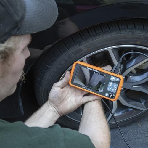 klein tools et19 wi-fi pro borescope, 5.5 mm, front angle view