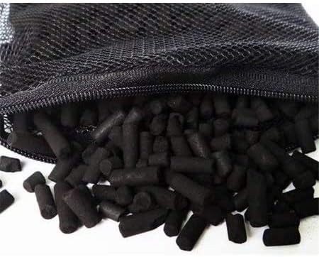 6 lbs Carbon Charcoal Filter Media Pellets in 6 Mesh Bags for Aquarium Fish T...