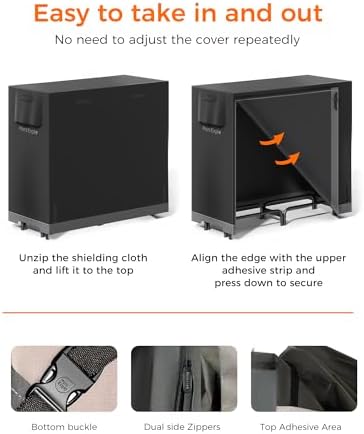4ft Firewood Log Rack with Cover Outdoor, Heavy Duty Indoor Outdoor Firewood Storage Log Rack with Cover Combo Set Black
