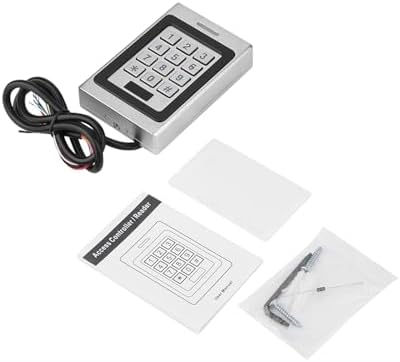 IP67 RFID Door Access Controller Security System – Multi-Access Options with Robust Zinc Alloy Design – 3000 Users Capacity, Ideal for Home & Office Access Control