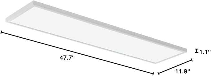Lithonia Lighting CPANL 1x4 LED Flat Panel Light, 1 Ft. x 4 Ft. LED Light Panel