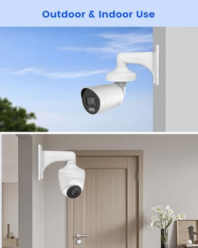 Universal Adjustable Metal Security Camera Mount Bracket Junction Box