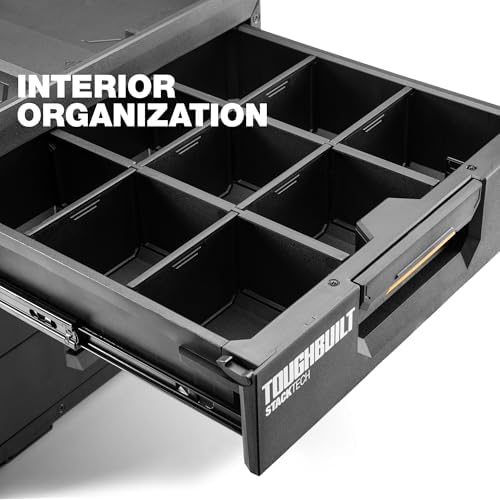 ToughBuilt StackTech XL 3 Drawer Tool Box, Stackable Storage, TB-B1-D-70-3