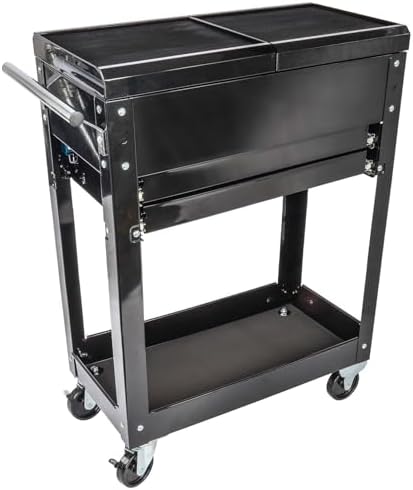 2-Drawer Heavy-Duty Tool Box Cart (220 lb. Capacity)
