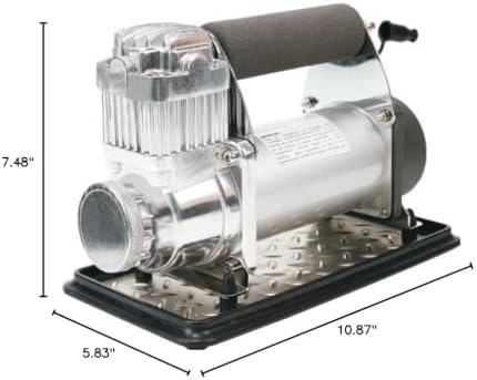 VIAIR 400P/40043 12V Portable Air Compressor, 150 PSI for Truck & SUV Tires