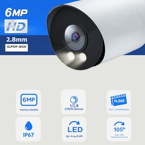 real hd 6mp add-on full color night vision shown in use