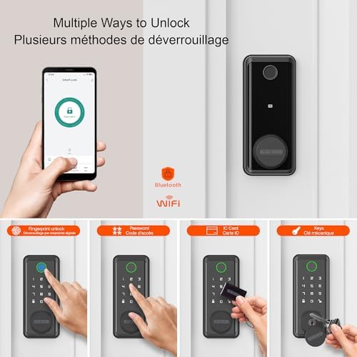 Black & Decker Smart Lock with Gateway - Black