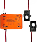 WiFi Smart Power Meter with 2pcs 80A Current Transformer Clamp, Tuya app 2-Way