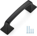 Ravinte Cabinet Pulls 3 Inch Matte Black Kitchen Cabinet Handles 30 Pack | Drawer Pulls Kitchen Cabinet Hardware Black Cabinet Drawer Handles Arch Pull Solid Big Square Foot