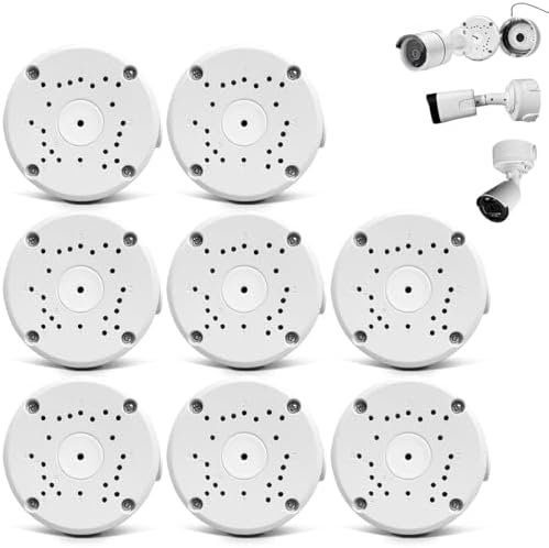oossxx metal aluminum waterproof junction box mount bracket shown in use